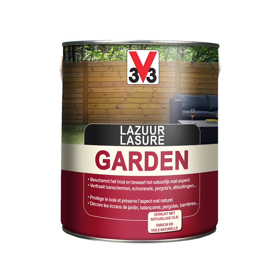 V33 Houtbeits Garden Mat