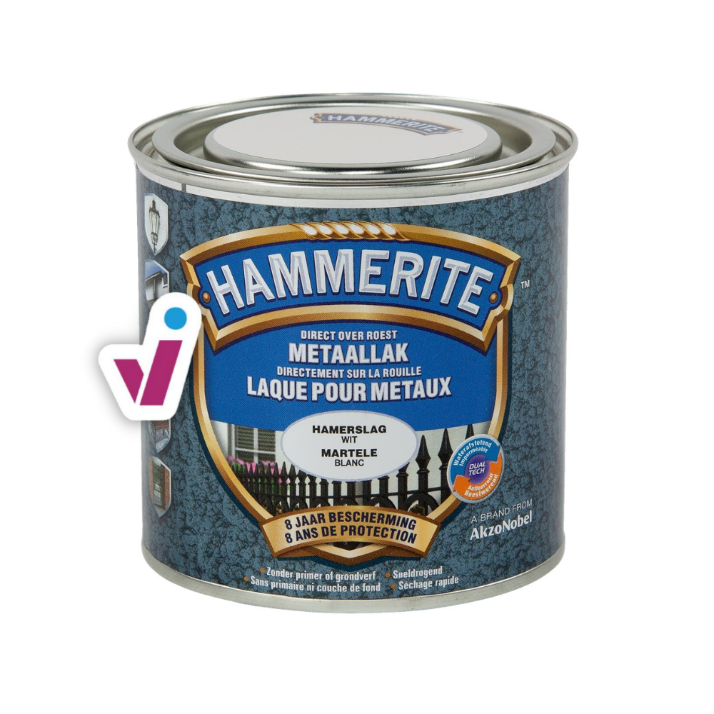 HAMMERITE peinture Laque protection métal Bleu foncé martelé