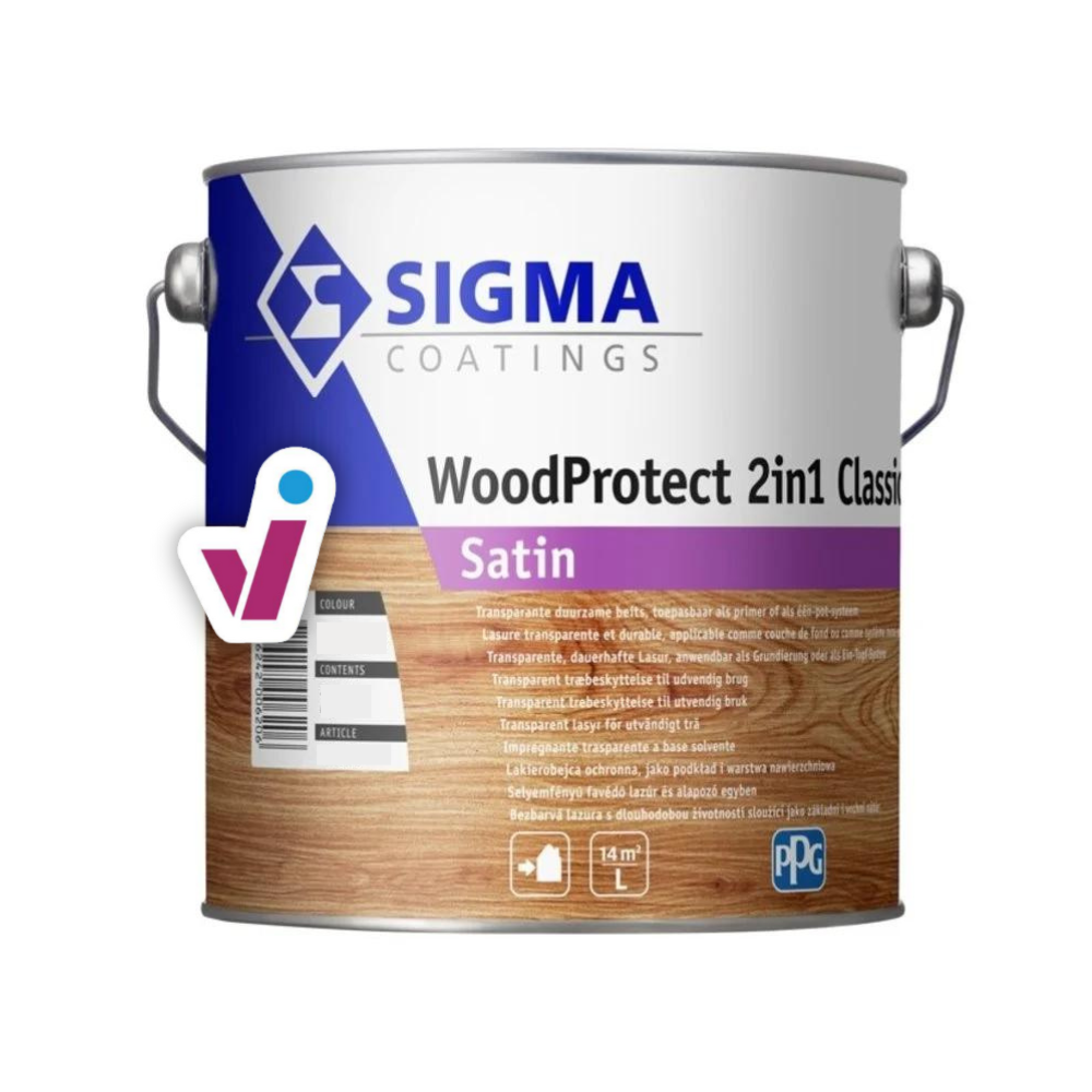 Sigma WoodProtect 2en1 Classic Satin