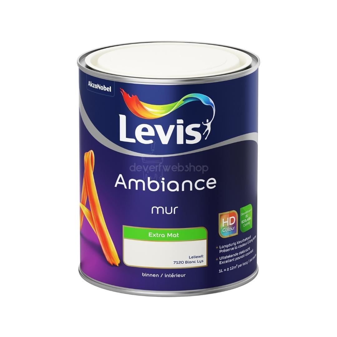 ♻️ 2e Kans - Levis Ambiance Mur Extra Mat - Ready Mix Kleuren 