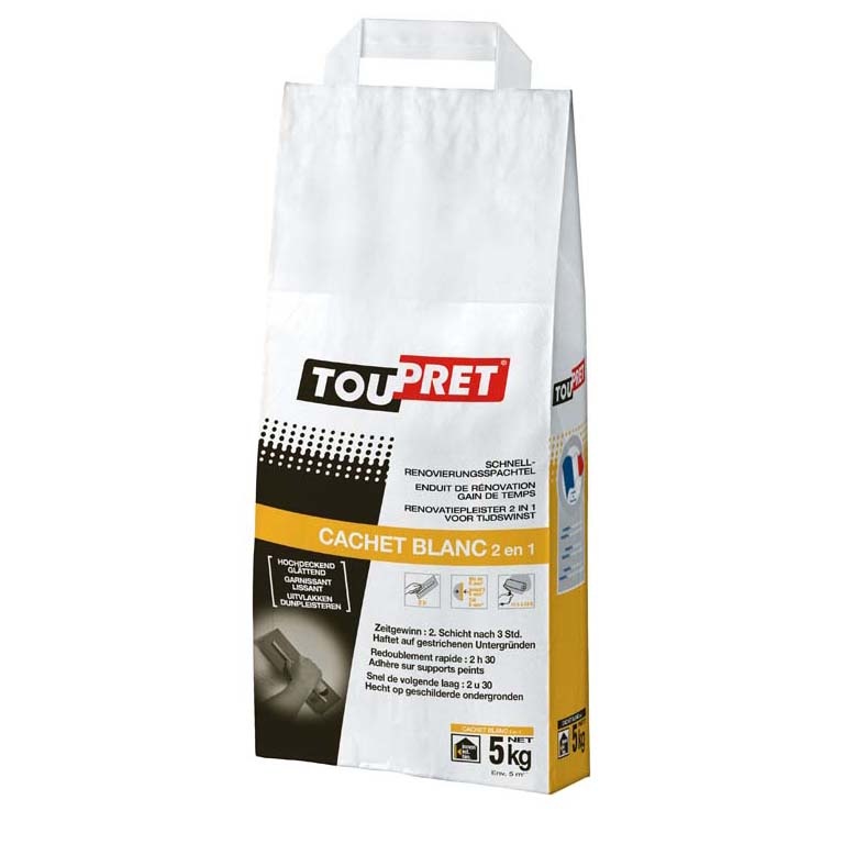 Toupret Renovatiepleister - Cachet Blanc - Poeder