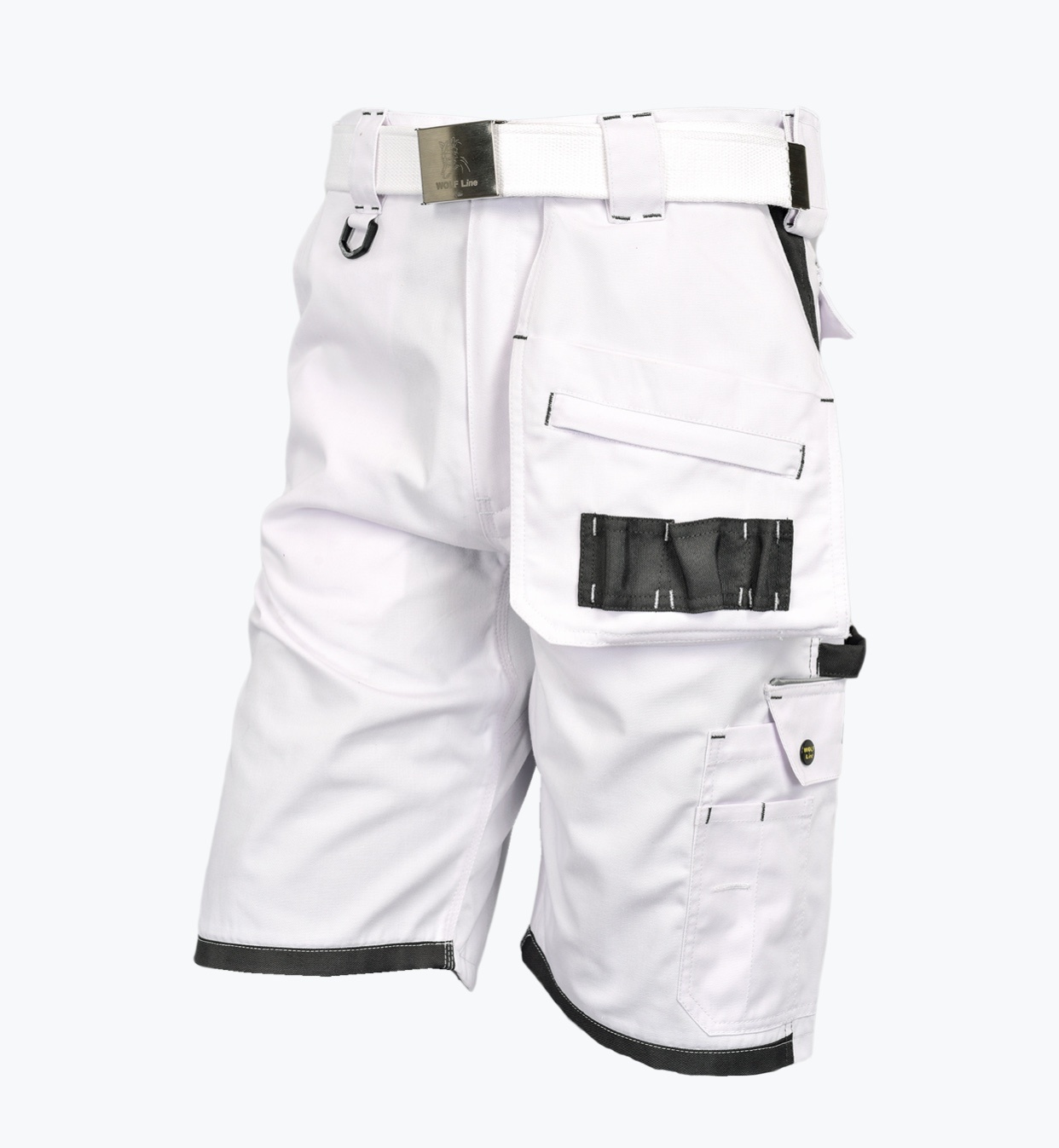 Wolf Line - Bermuda stretch wit