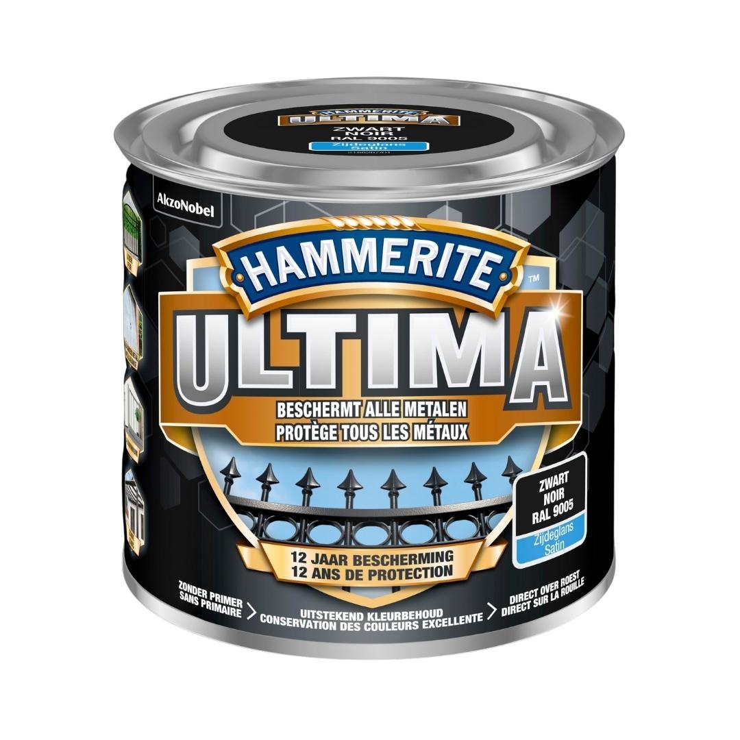 Hammerite Ultima Metaallak - Zijdeglans