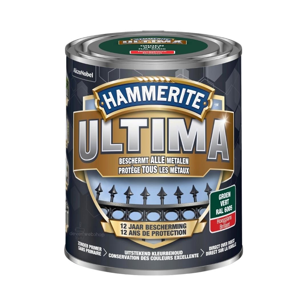 Hammerite Ultima Metaallak - Hoogglans Hammerite Ultima Metaallak - Hoogglans