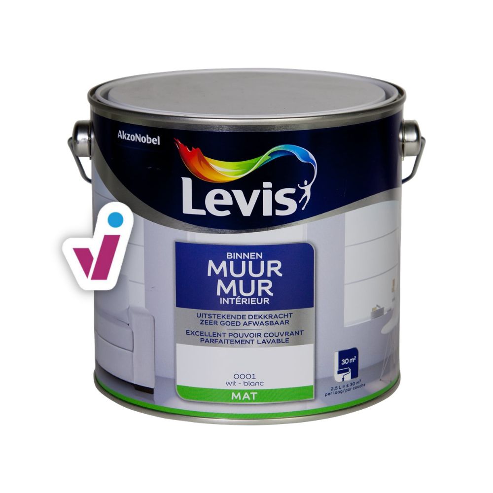 Levis Muur Binnen Mat