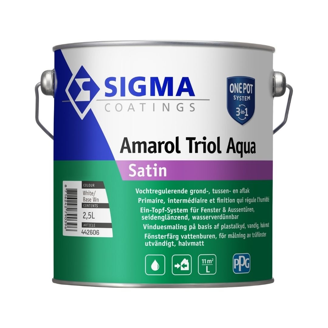 Sigma Amarol Triol Aqua Satin