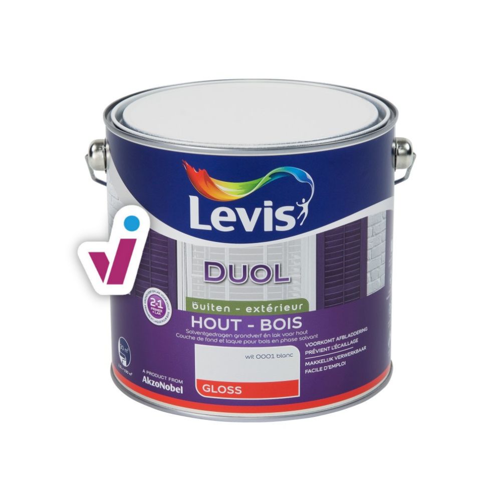 Levis Duol Bois Extérieur Gloss