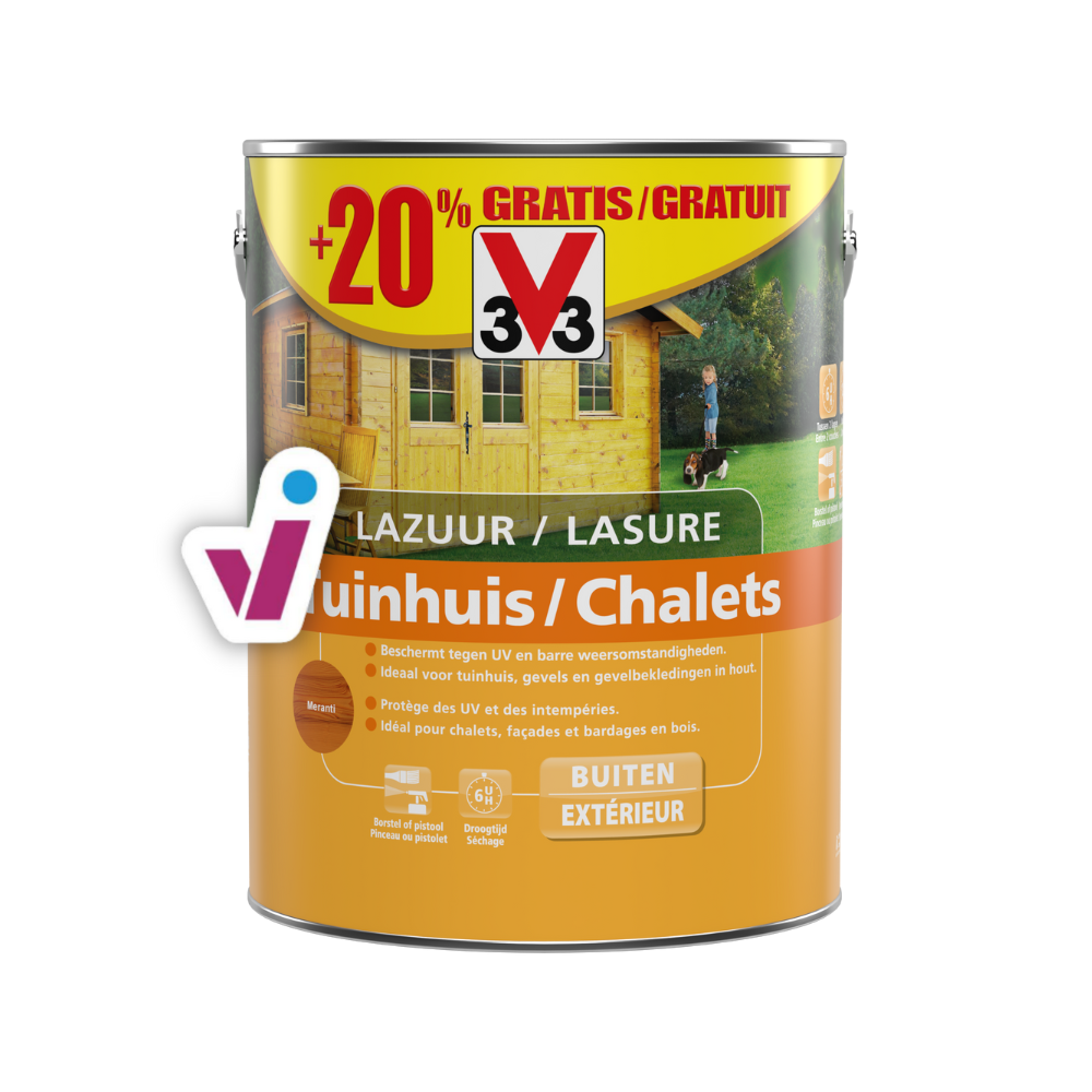 V33 Lazuur Tuinhuis