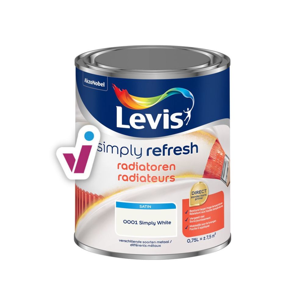 Levis Simply Refresh Radiateurs Satin