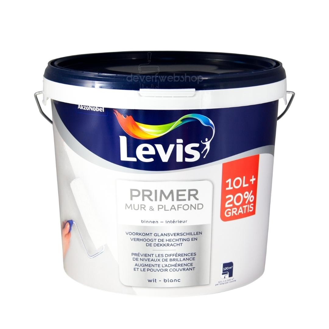 Levis Primer Mur & Plafond - Wit Levis Primer Mur & Plafond - Wit