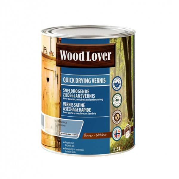 WoodLover Quick Drying Vernis - Kleurloos